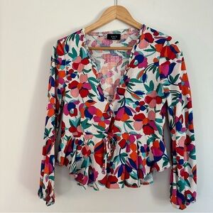 Vici Floral Top in Size: small
